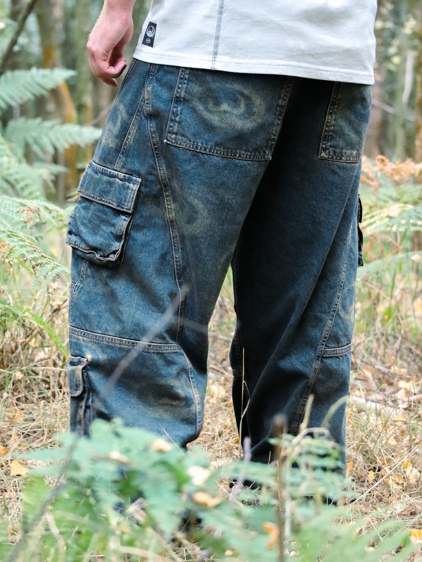 Wentford Logo Baggy Jeans