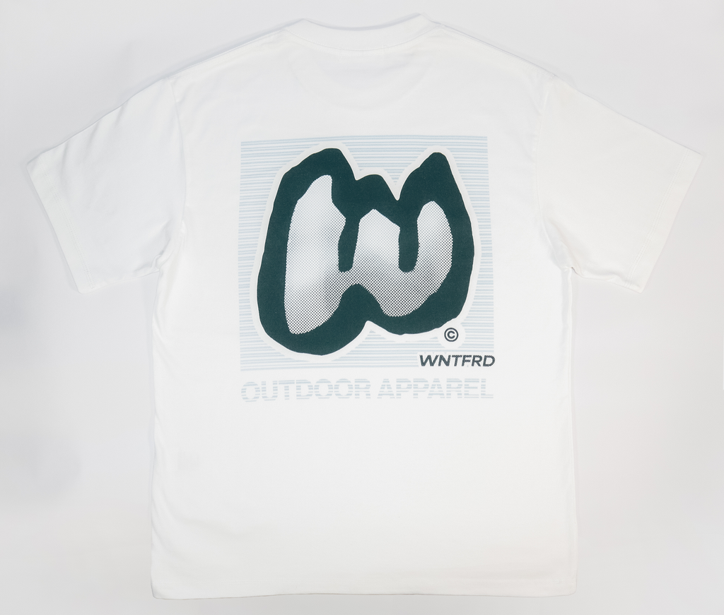 Striped Logo Tee
